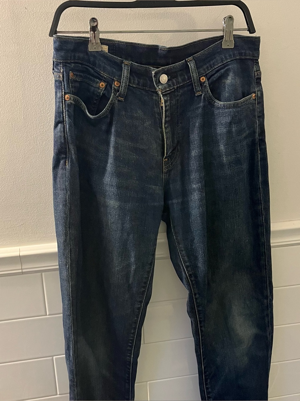 Men’s Premium Levi’s Jeans Navy Blue Denim Jeans